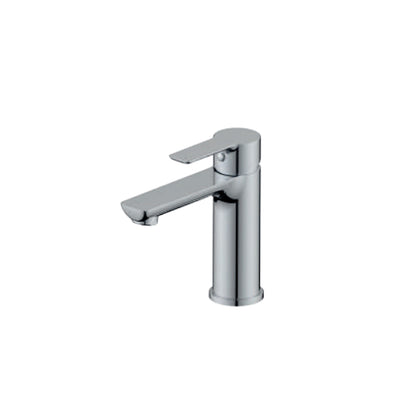 Miscelatore monocomando lavabo con scarico RubiFlux serie Zea - Cromo by CeramicStore | Lo specialista del tuo bagno