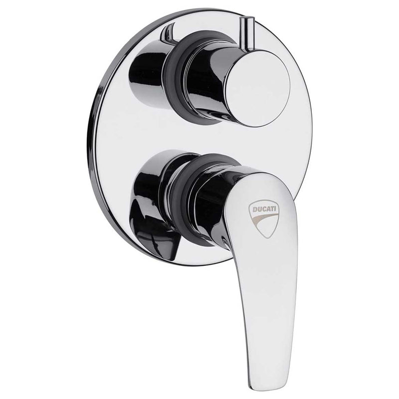 Miscelatore Doccia con Devitore completo di corpo incasso finitura cromo lucido Ducati Design collezione HD10 by CeramicStore | Lo specialista del tuo bagno