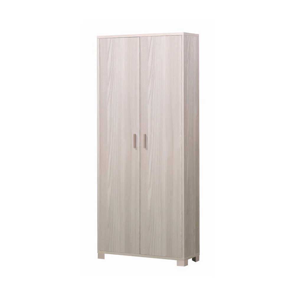 Mobile Armadio a 2 ante e 8 ripiani finitura Struttura Olmo Chiaro / Finitura Frontale Olmo Chiaro by Sarmog by CeramicStore | Lo specialista del tuo bagno