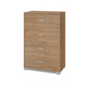 Mobile Cassettiera Verticale a 4 cassetti finitura Struttura Noce Stelvio / Finitura Frontale Noce Stelvio by Sarmog by CeramicStore | Lo specialista del tuo bagno