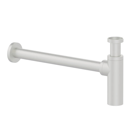 Sifone d'arredo Minimal in ottone verniciato bianco 30 cm by CeramicStore | Lo specialista del tuo bagno