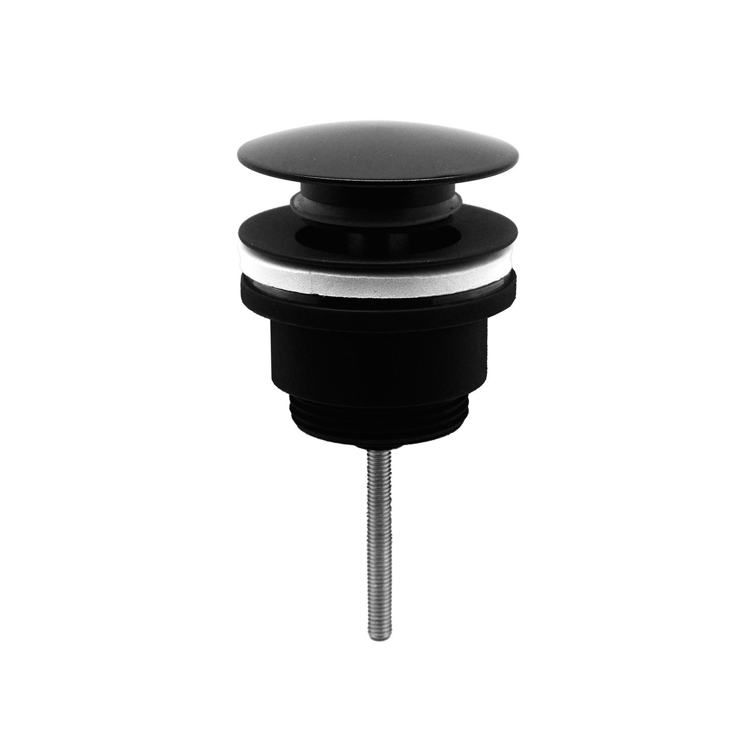 Piletta lavabo click-clack piatta nero opaco by CeramicStore | Lo specialista del tuo bagno