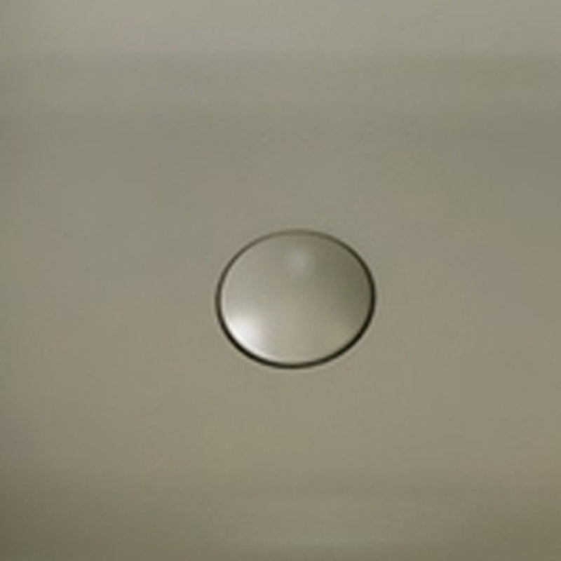 Piletta Free Flow con tappo tondo cappuccino opaco per lavabi Sensation senza troppo pieno by CeramicStore | Lo specialista del tuo bagno