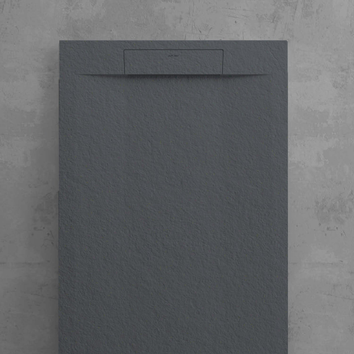 Piatto doccia in resina modello Titano 70x70 cm antracite effetto pietra by CeramicStore | Lo specialista del tuo bagno