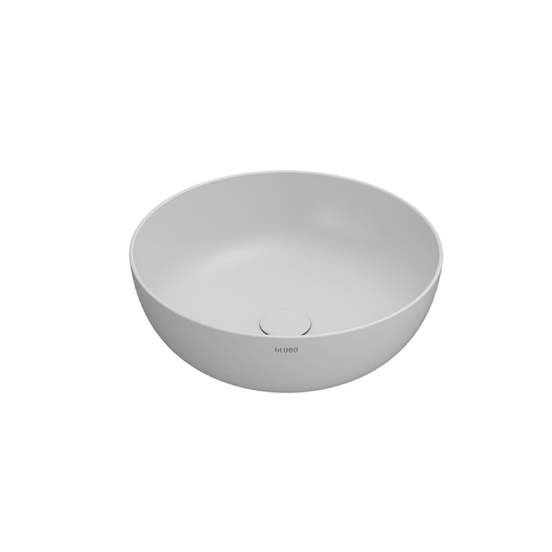 Lavabo da appoggio bianco opaco Ceramica Globo T-Edge à˜ 45 h.16 cm