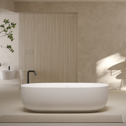 Vasca ovale Koi Globo 170x82xH53 cm free-standing in Livingtec® - Bianco opaco by CeramicStore | Lo specialista del tuo bagno