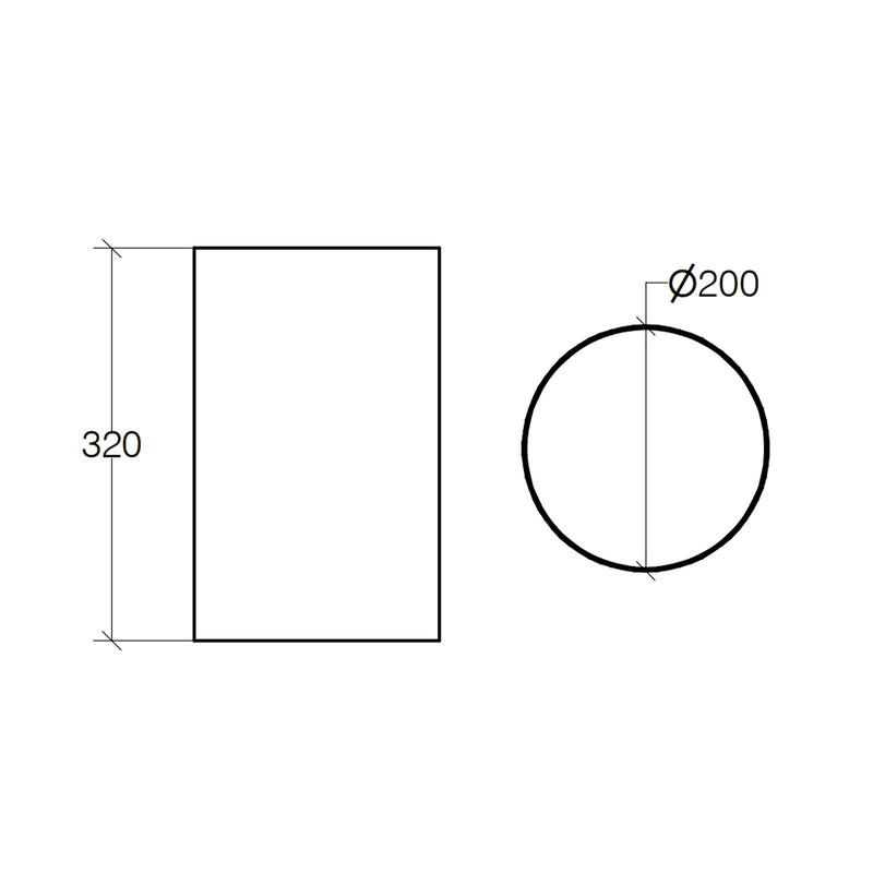 Cestino gettacarta in acciaio inox verniciato nero diametro cm 20 Lineabeta Sestei by CeramicStore | Lo specialista del tuo bagno