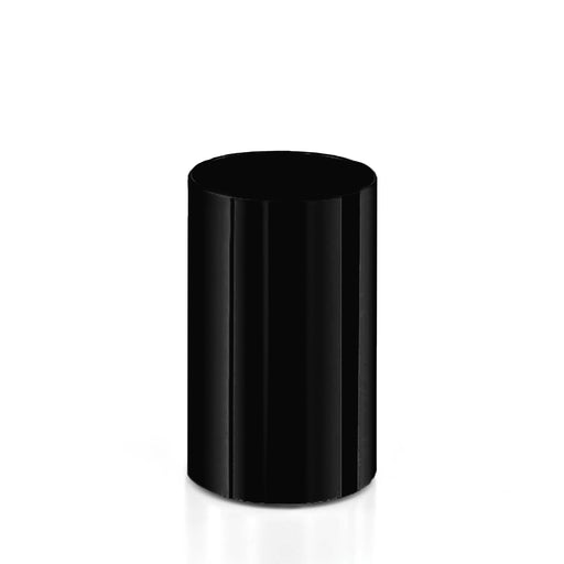 Cestino gettacarta in acciaio inox verniciato nero diametro cm 20 Lineabeta Sestei by CeramicStore | Lo specialista del tuo bagno