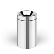 Pattumiera in acciaio inox lucido con secchiello e coperchio forato capienza 3Lt Lineabeta Sestei by CeramicStore | Lo specialista del tuo bagno