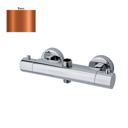 Termostatico doccia esterno con deviatore rame by CeramicStore | Lo specialista del tuo bagno