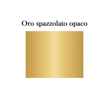 Termostatico doccia esterno quadro con deviatore oro spazzolato by CeramicStore | Lo specialista del tuo bagno