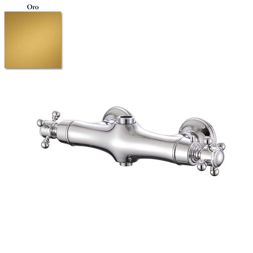 Termostatico doccia con deviatore old style oro by CeramicStore | Lo specialista del tuo bagno