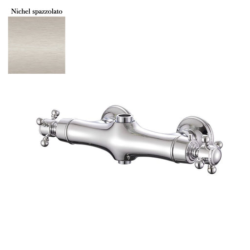 Termostatico doccia con deviatore old style nichel by CeramicStore | Lo specialista del tuo bagno