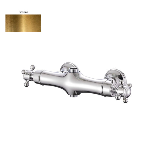 Termostatico doccia con deviatore old style bronzo by CeramicStore | Lo specialista del tuo bagno