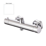 Miscelatore doccia esterno con cartuccia 35mm e deviatore bianco by CeramicStore | Lo specialista del tuo bagno
