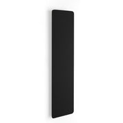 Termoarredo elettrico a muro in acciaio al carbonio collezione Caligo di Lineabeta colore nero cm 47x179 by CeramicStore | Lo specialista del tuo bagno