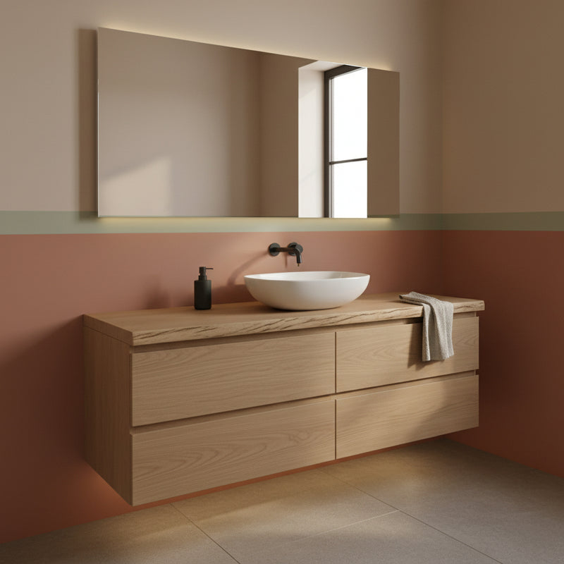 Lavabo da Appoggio 45X37 Ceramica Globo Stockholm  LA045.BI