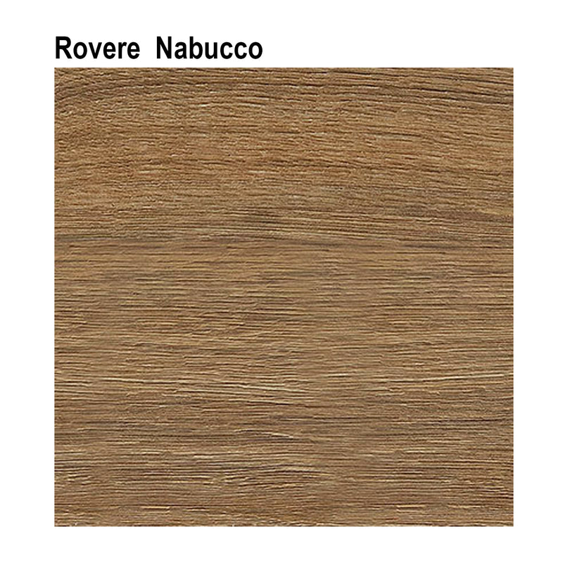 Mobile bagno sospeso Kora07 cm 120x190x46 rovere nabucco by CeramicStore | Lo specialista del tuo bagno