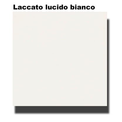 Mobile bagno sospeso Mini50 cm 50x190x40 laccato lucido bianco by CeramicStore | Lo specialista del tuo bagno
