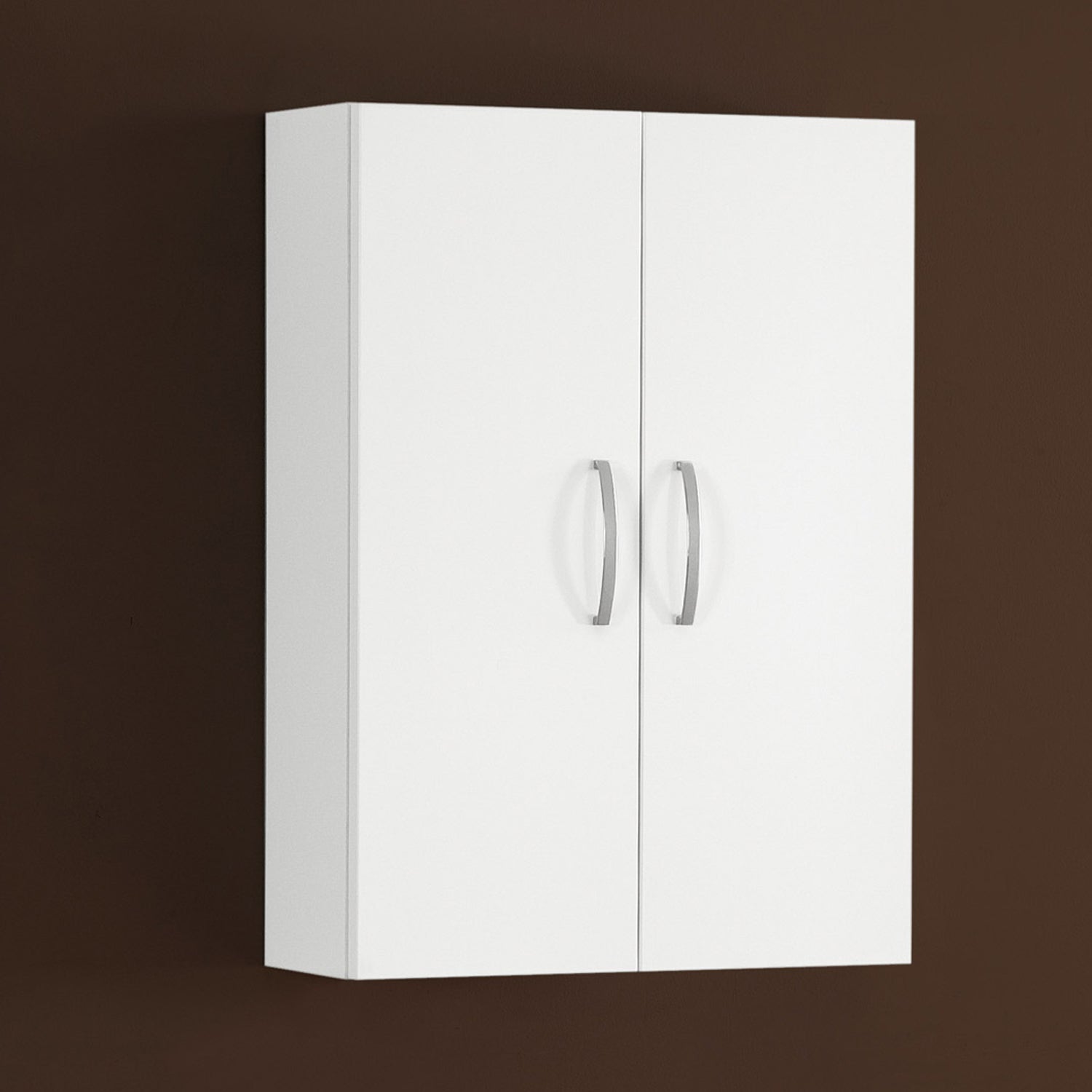 Pensile bagno 2 ante 51x71x20 cm laccato lucido bianco by CeramicStore | Lo specialista del tuo bagno