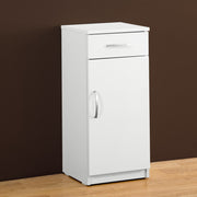 Mobile bagno multiuso 35,5x78,7x35 cm laccato lucido bianco by CeramicStore | Lo specialista del tuo bagno