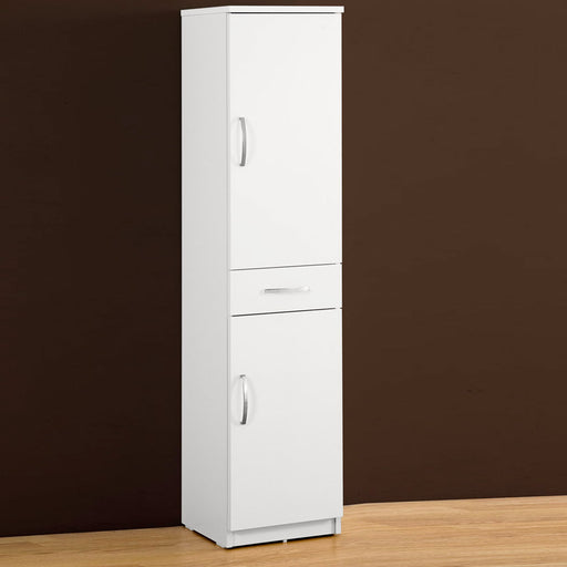 Mobile bagno multiuso 35,5x149,7x35 cm laccato lucido bianco by CeramicStore | Lo specialista del tuo bagno