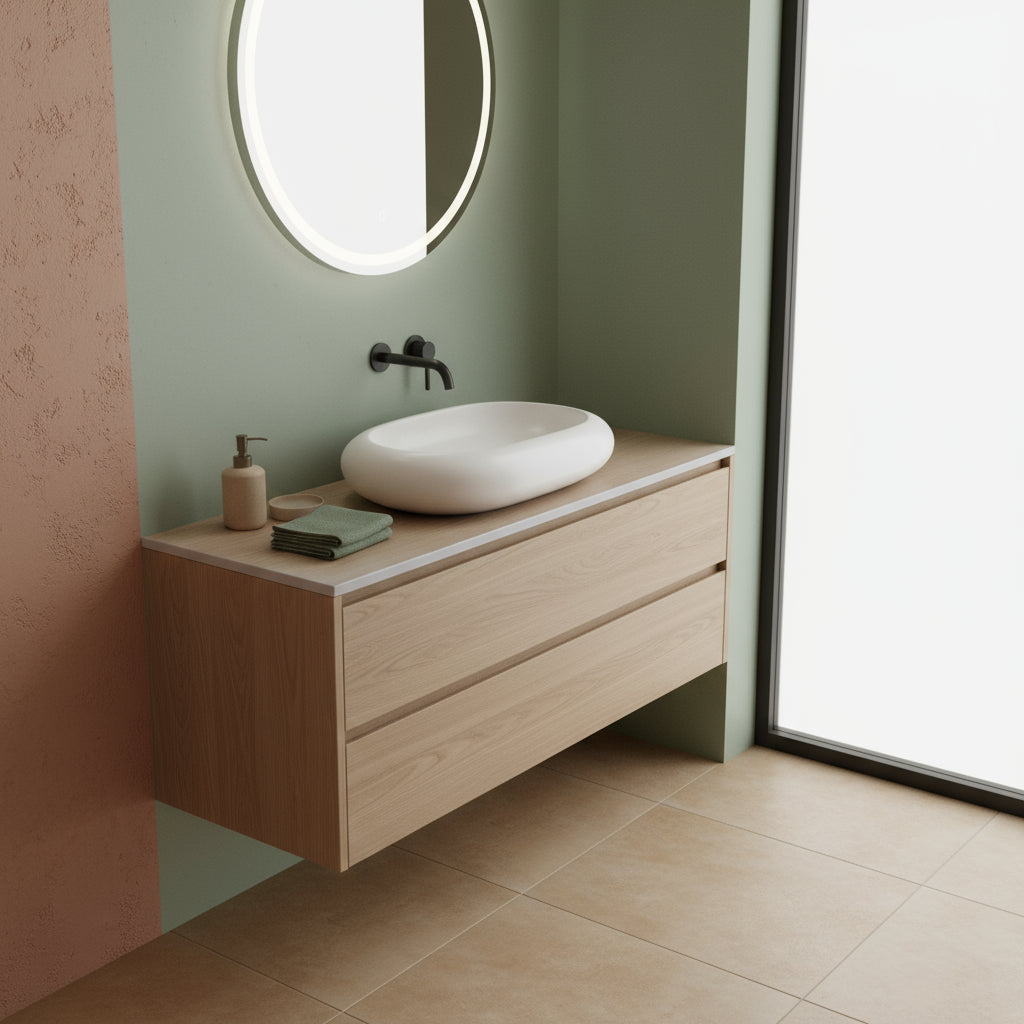 Lavabo da appoggio quadro ceramica angoli arrotondati 62x44 H.11 cm