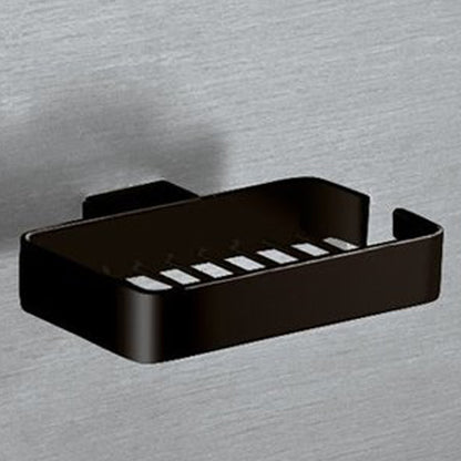 Portaoggetti doccia a parete Gedy serie Lounge - Nero Matt by CeramicStore | Lo specialista del tuo bagno