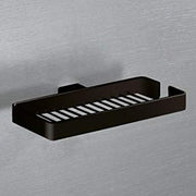 Portaoggetti doccia doppio a parete Gedy serie Lounge - Nero Matt by CeramicStore | Lo specialista del tuo bagno