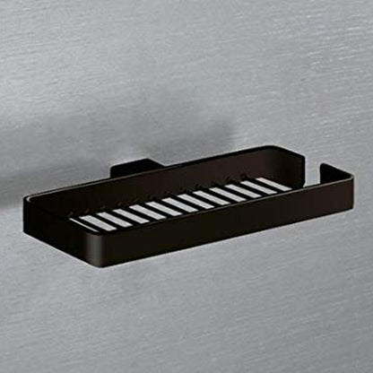 Portaoggetti doccia doppio a parete Gedy serie Lounge - Nero Matt by CeramicStore | Lo specialista del tuo bagno