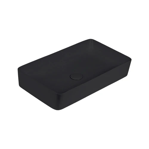 Lavabo da appoggio matt mod. 06 nero opaco