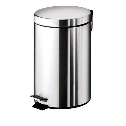 Portarifiuti Gedy Argenta 7 lt. in acciaio inox 20,5x26,5x31,8 cm by CeramicStore | Lo specialista del tuo bagno