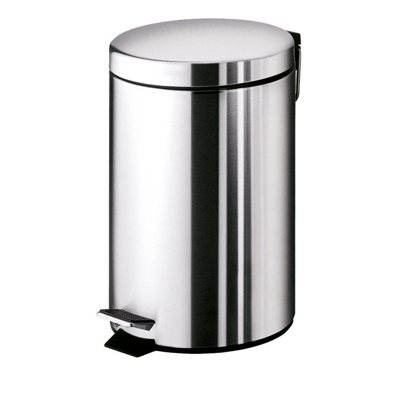 Portarifiuti Gedy Argenta 7 lt. in acciaio inox 20,5x26,5x31,8 cm by CeramicStore | Lo specialista del tuo bagno