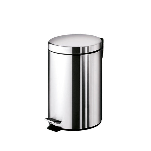 Portarifiuti Gedy Argenta 3 lt. in acciaio inox 17x22,5x26 cm by CeramicStore | Lo specialista del tuo bagno