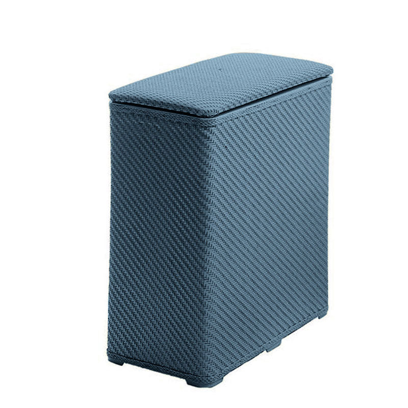 Cesto portabiancheria modello Ambrogio di Gedy - Blu by CeramicStore | Lo specialista del tuo bagno
