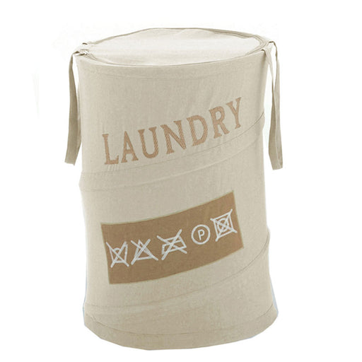Cesto portabiancheria di Gedy modello Laundry in metallo, cotone e poliestere - Ecrà¹ by CeramicStore | Lo specialista del tuo bagno