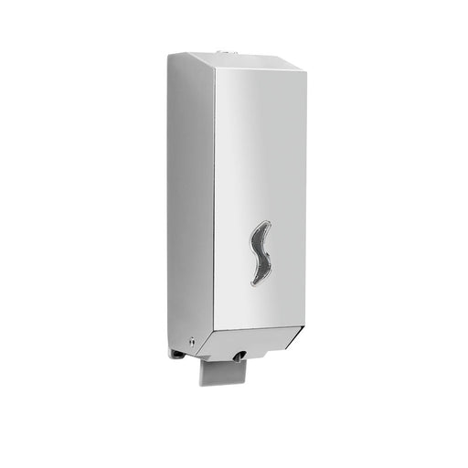 Dispenser sapone da parete Gedy Kubix da 1200 ml in acciaio e resine by CeramicStore | Lo specialista del tuo bagno