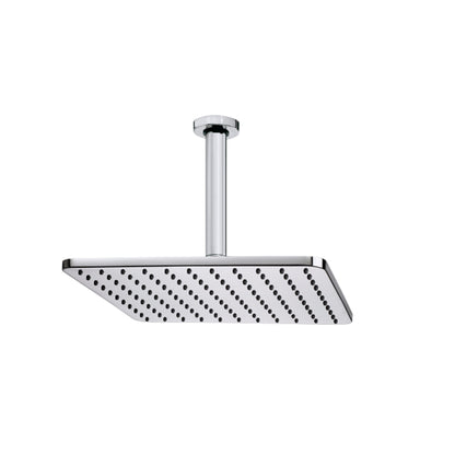 Soffione doccia a soffitto ottone cromato Bossini Cosmo 230x230 mm by CeramicStore | Lo specialista del tuo bagno