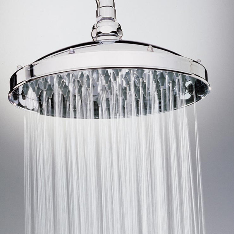 Soffione doccia tondo ottone cromato Bossini Retrà² Antikal diametro 230 mm by CeramicStore | Lo specialista del tuo bagno