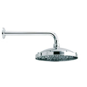 Soffione doccia tondo ottone cromato Bossini Retrà² Antikal diametro 230 mm by CeramicStore | Lo specialista del tuo bagno