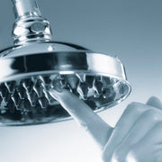 Soffione doccia tondo ottone cromato Bossini Retrà² Antikal diametro 230 mm by CeramicStore | Lo specialista del tuo bagno