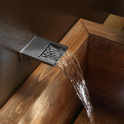 Bocca vasca/doccia a cascata XL Bossini Waterfall Spout ottone cromato by CeramicStore | Lo specialista del tuo bagno