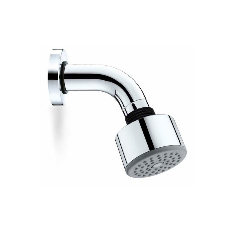 Bossini Cylindrico/1 soffione doccia con braccio 1/2 '' MM ottone cromato by CeramicStore | Lo specialista del tuo bagno