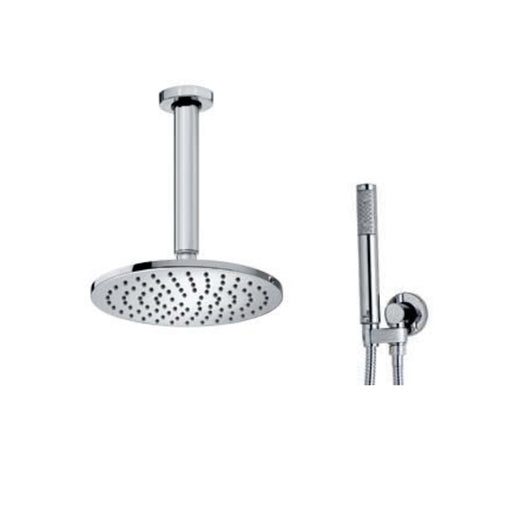 Composizione Bossini soffione tondo Cosmo d.230 mm e set doccia duplex Zen by CeramicStore | Lo specialista del tuo bagno