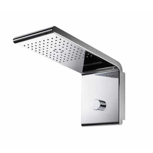 Soffione doccia Bossini Syncro Neb 3 getti acciaio inox cromato 45x20 cm by CeramicStore | Lo specialista del tuo bagno