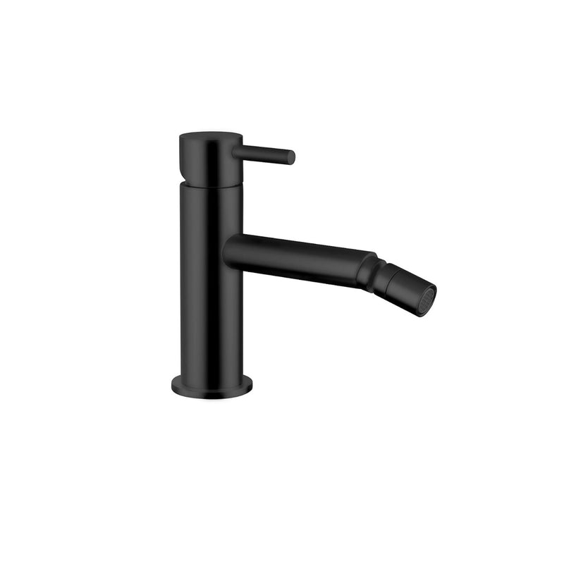 Miscelatore bidet monocomando in ottone nero opaco della serie minimal Keller taps by CeramicStore | Lo specialista del tuo bagno