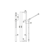 Set saliscendi con asta Level e miscelatore doccia esterno cromo Paffoni by CeramicStore | Lo specialista del tuo bagno
