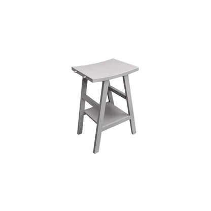 Consolle in Teak naturale di recupero trattato serie Zen XL Cipi 86cm - Grigio fumo by CeramicStore | Lo specialista del tuo bagno