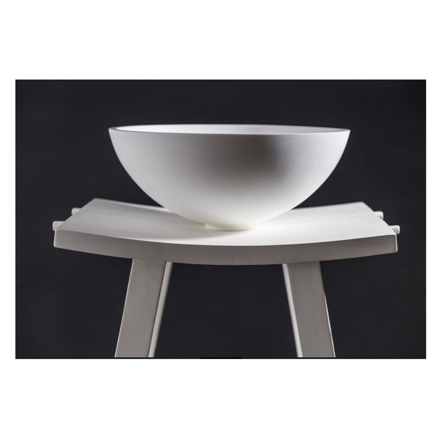 Consolle in Teak naturale di recupero trattato serie Zen Cipi 56cm - Bianco by CeramicStore | Lo specialista del tuo bagno
