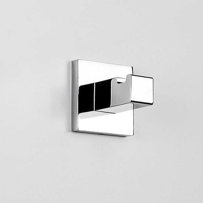 Appenditutto da bagno di forma squadrata in ottone cromato Colombo Design collezione BasicQ Con fissaggio a tassello by CeramicStore | Lo specialista del tuo bagno